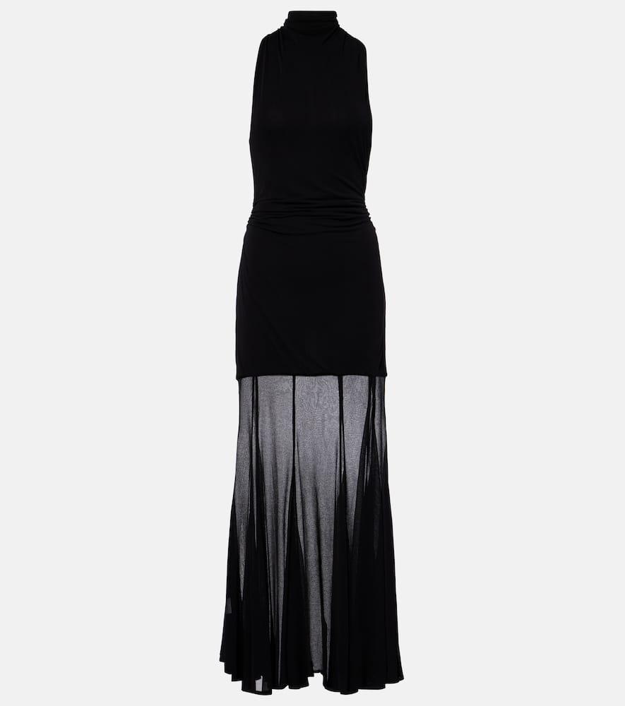 altuzarra alicka jersey cocktail dress