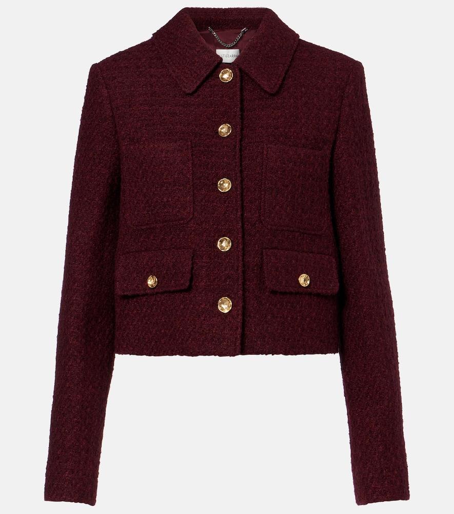 altuzarra astley cropped tweed jacket