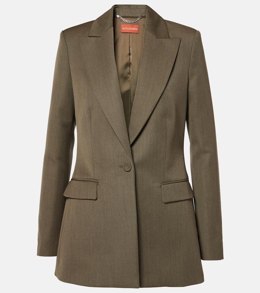 altuzarra beatty virgin wool blazer