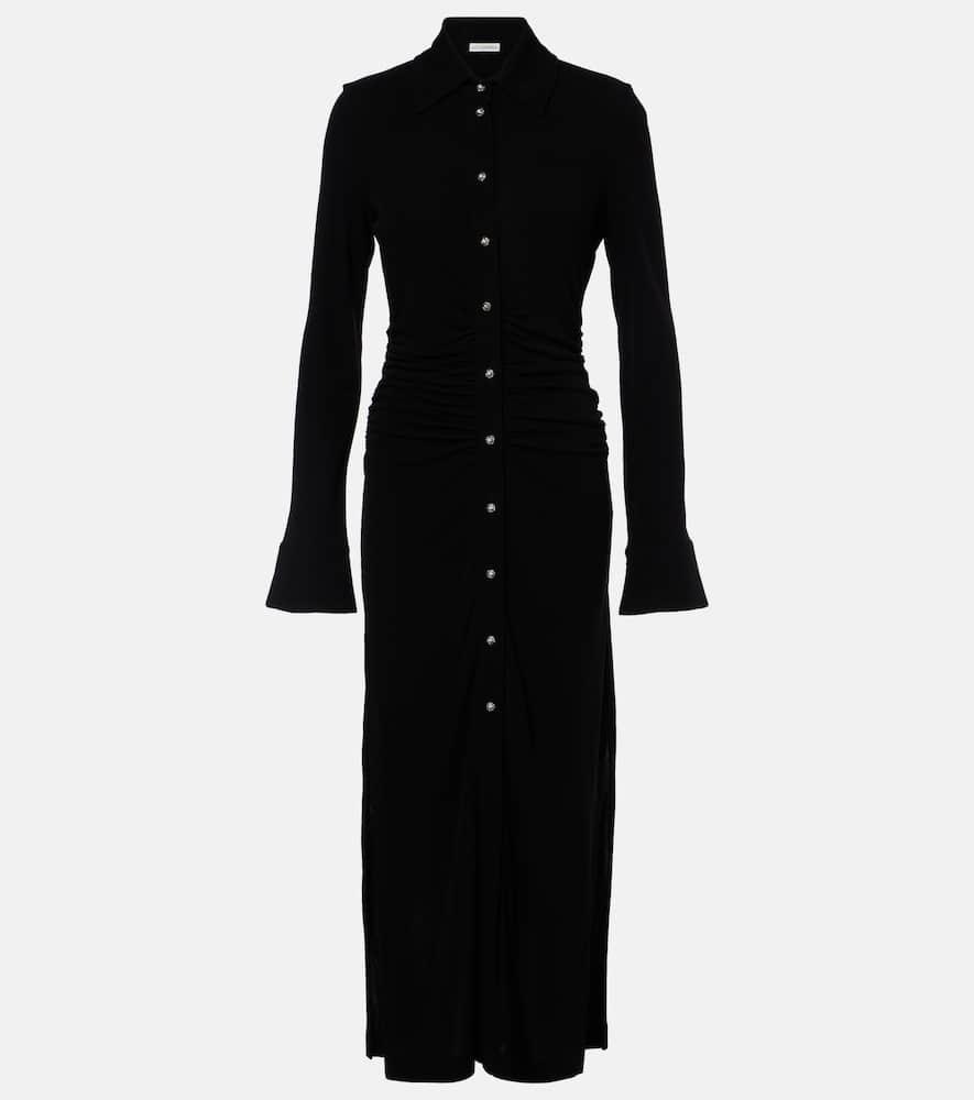 altuzarra claudia jersey midi dress