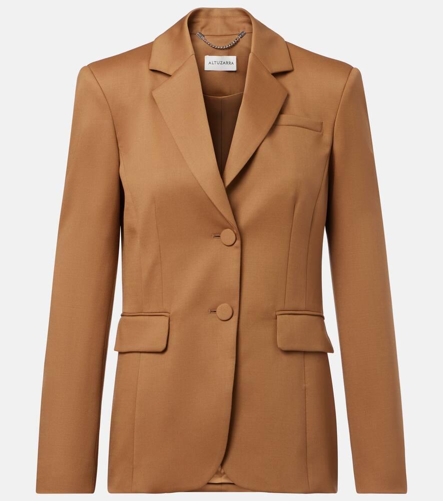 altuzarra fenice wool blazer