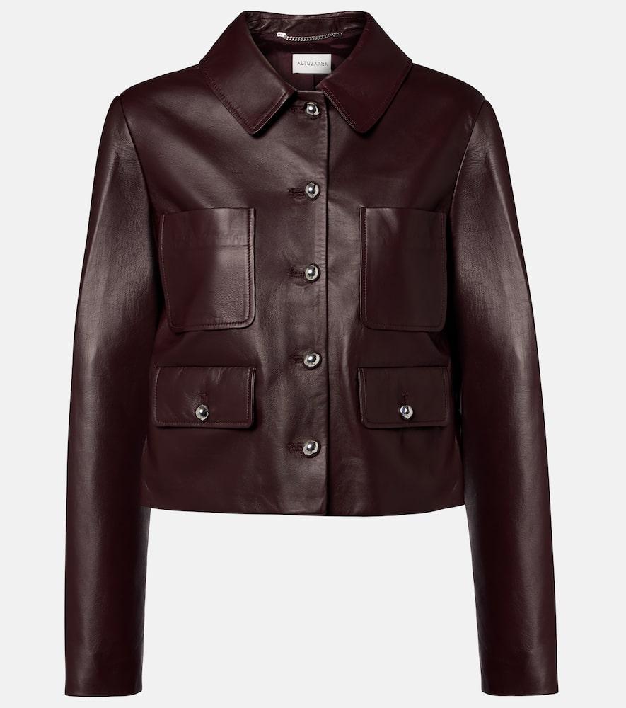 altuzarra leather jacket