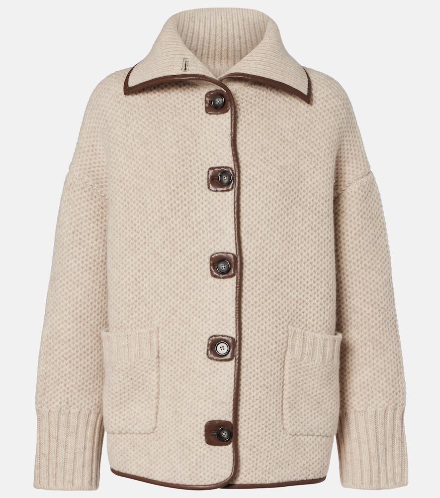 altuzarra llewellyn knitted wool jacket