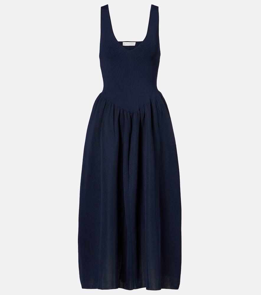 altuzarra lollie midi dress