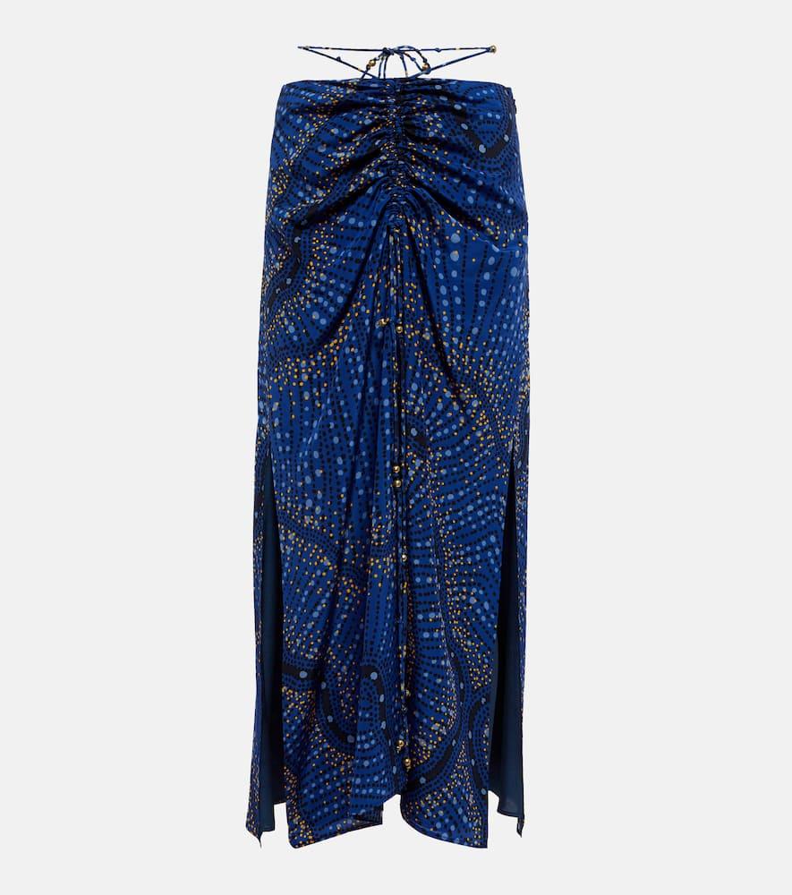 altuzarra safia silk maxi skirt