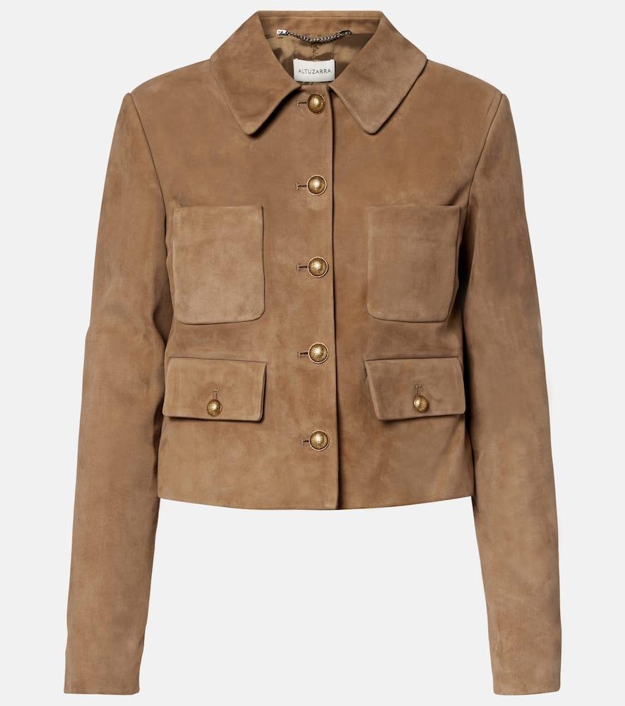 altuzarra suede jacket