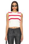 alvise stripe top