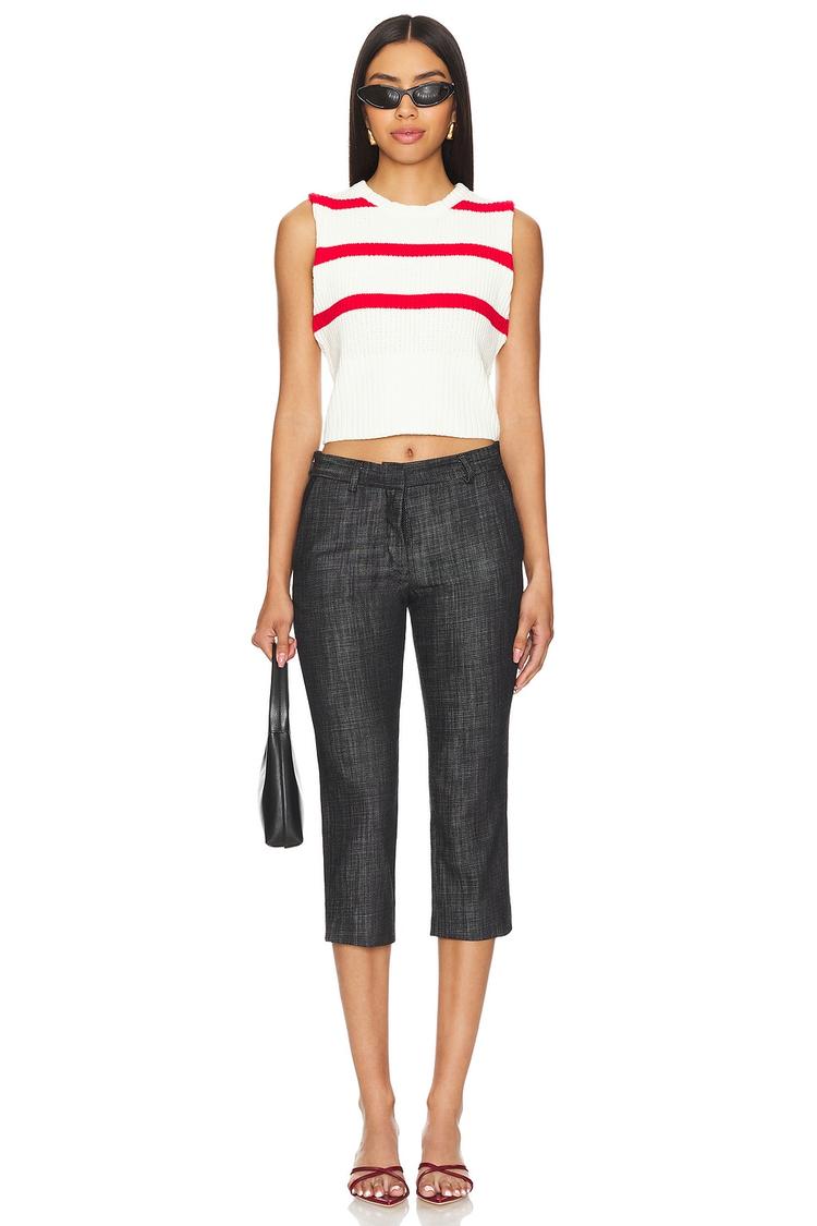alvise stripe top