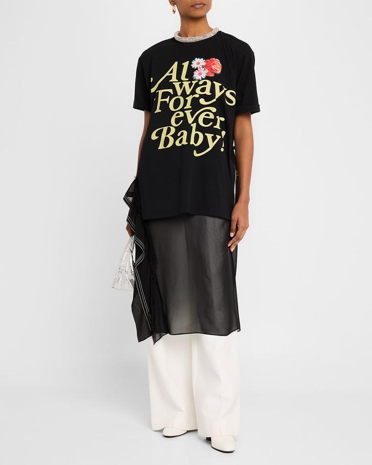 always forever baby t-shirt dress