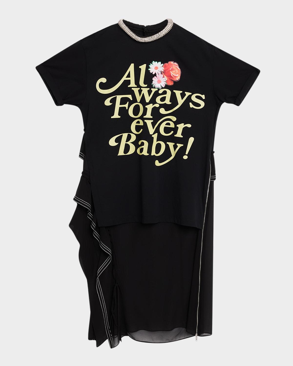 always forever baby t-shirt dress