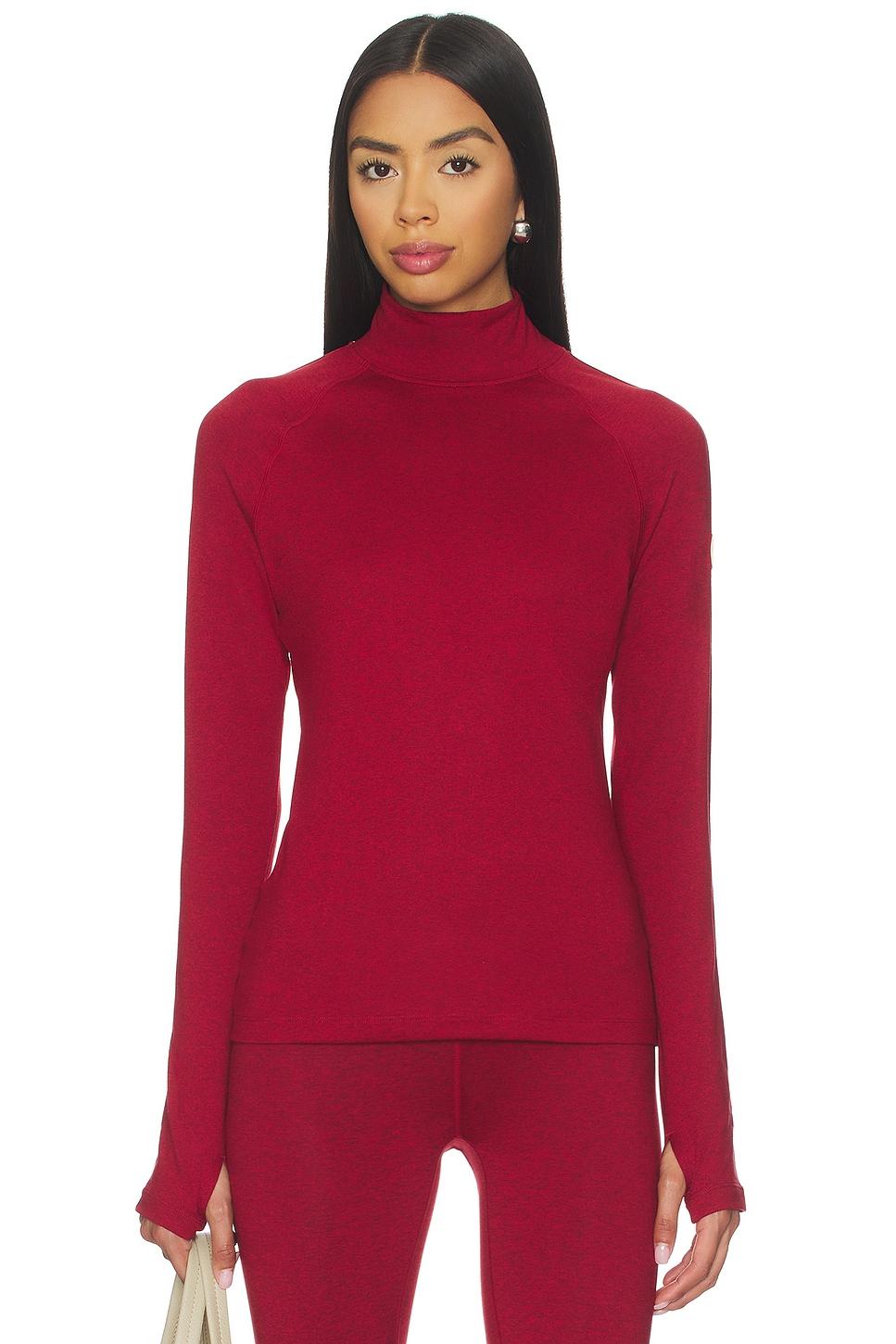 always warm mock neck baselayer top
