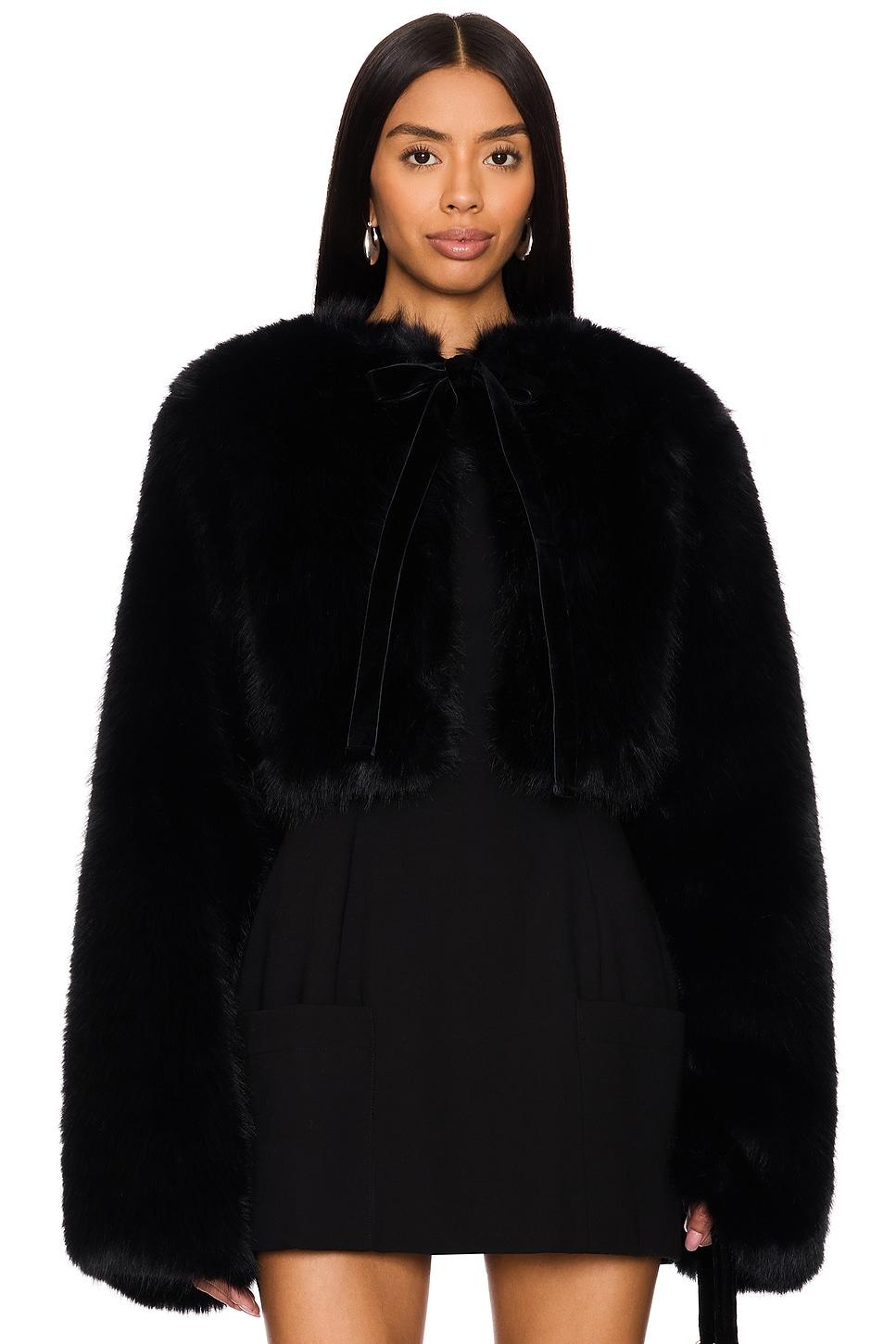 alyana faux fur jacket