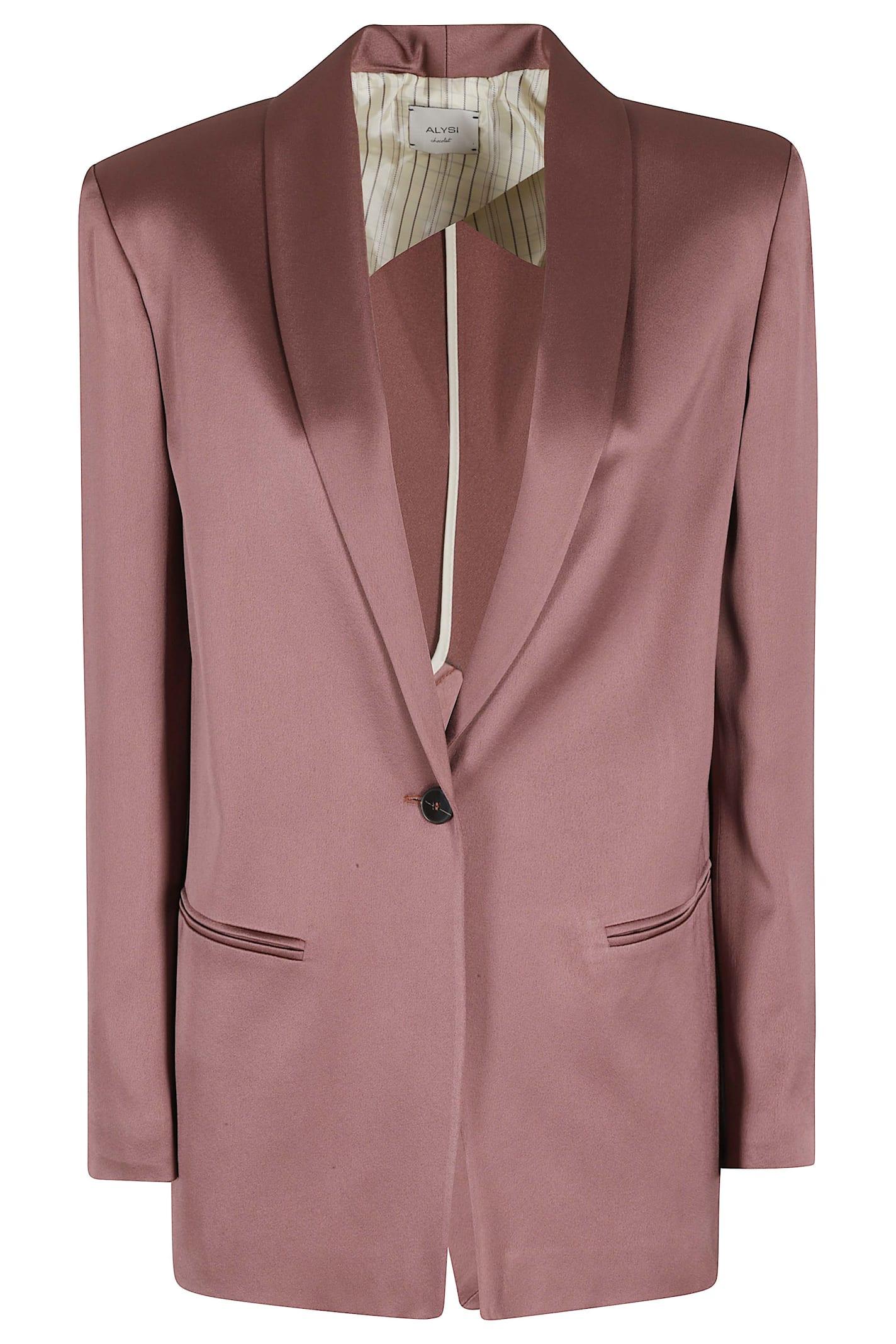 alysi blazer svicola liquid satin