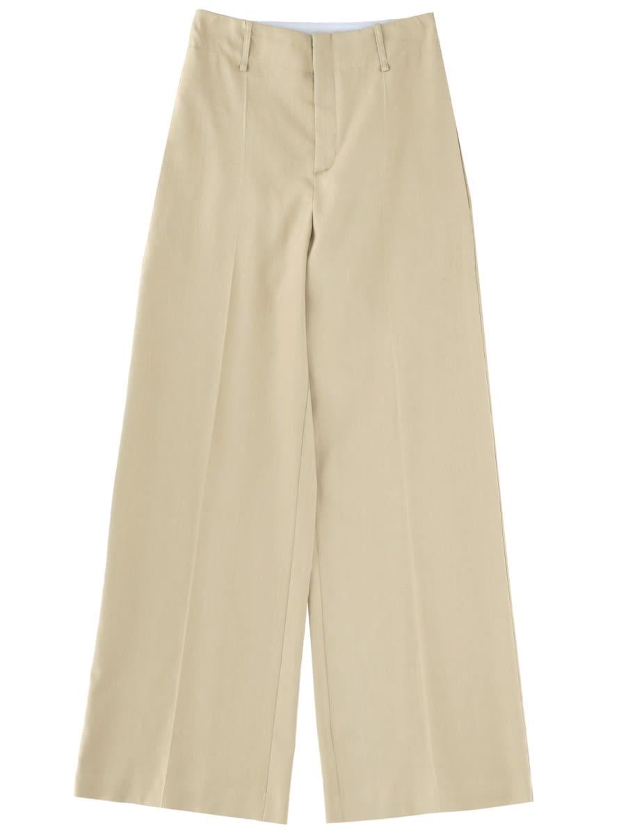 alysi linen blend tailored pants