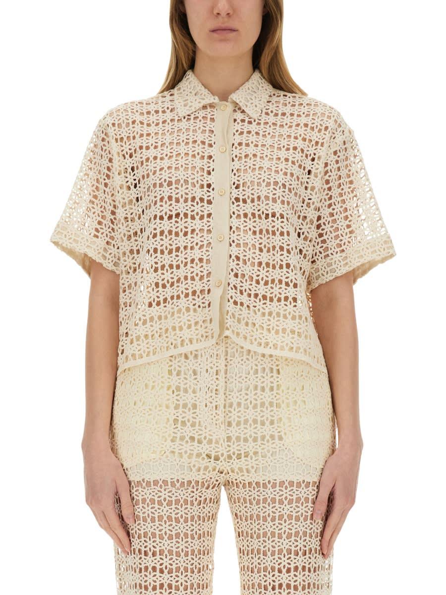 alysi macramé shirt
