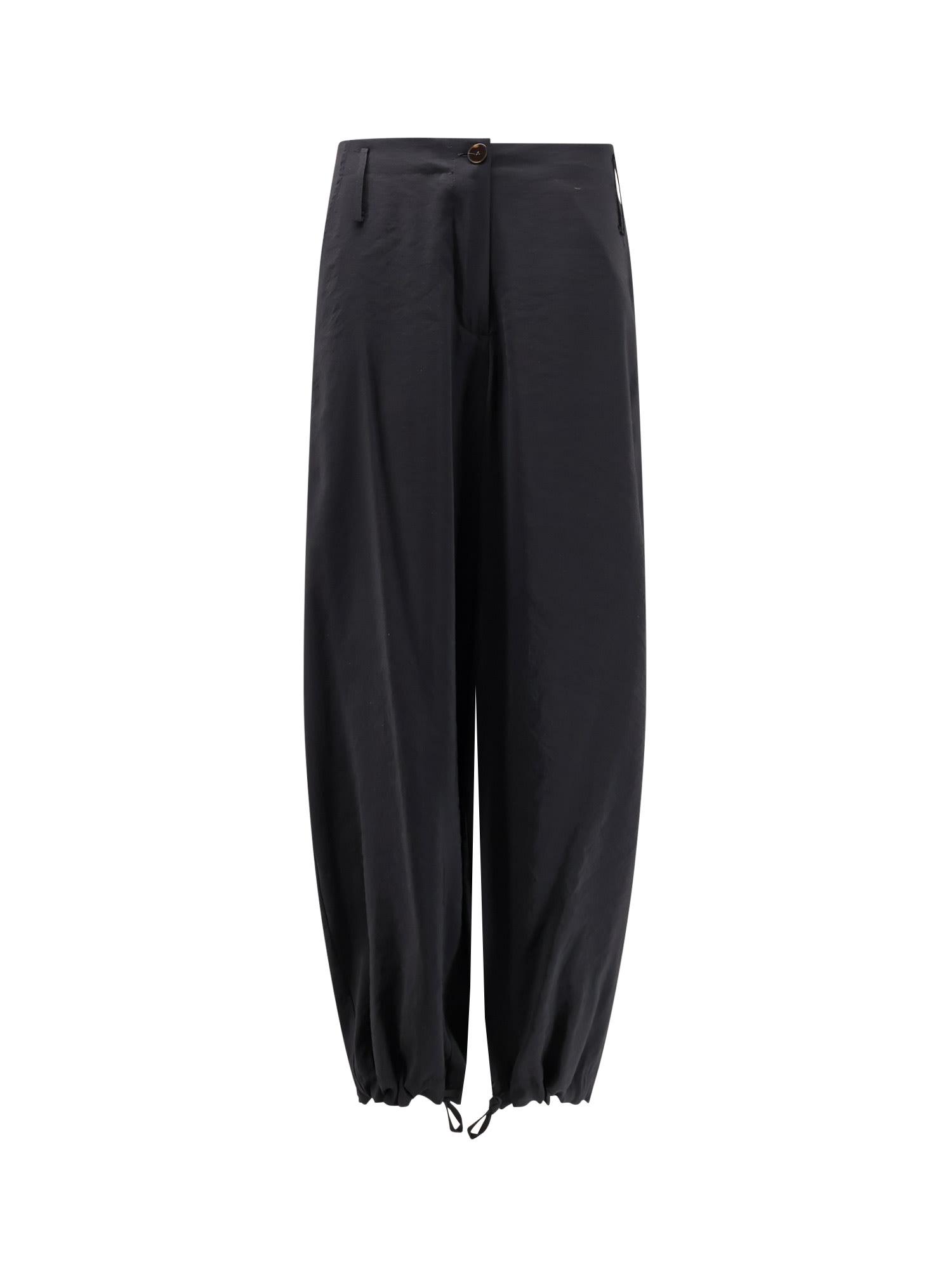 alysi modal trousers with drawstring detail