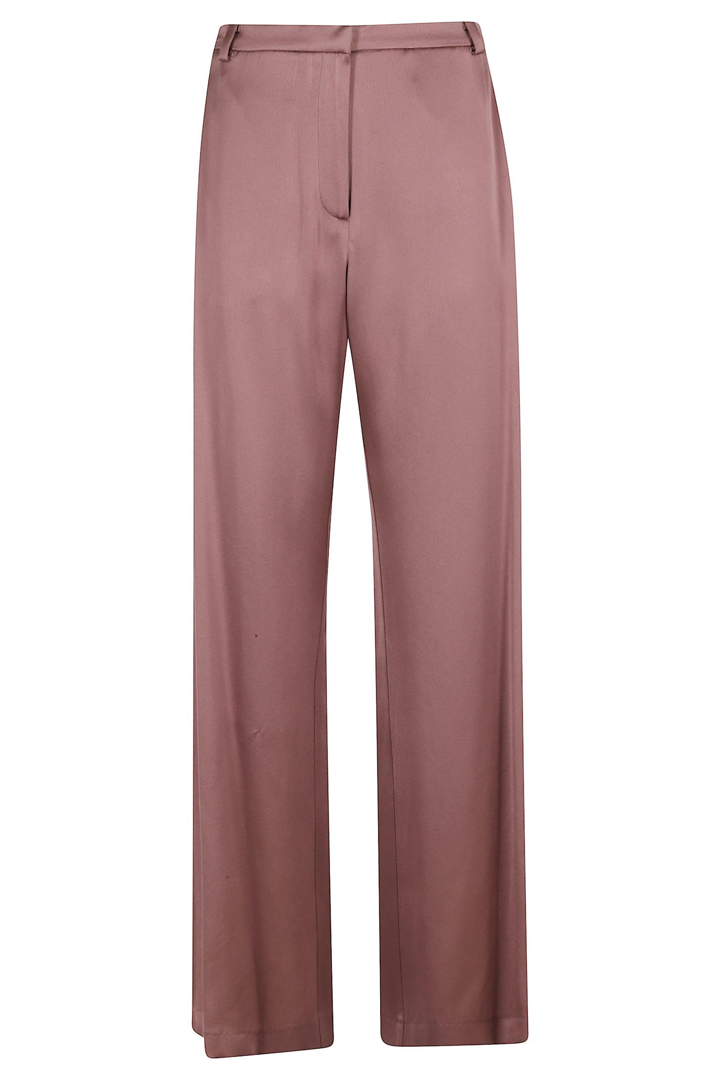 alysi pant liquid satin svasato