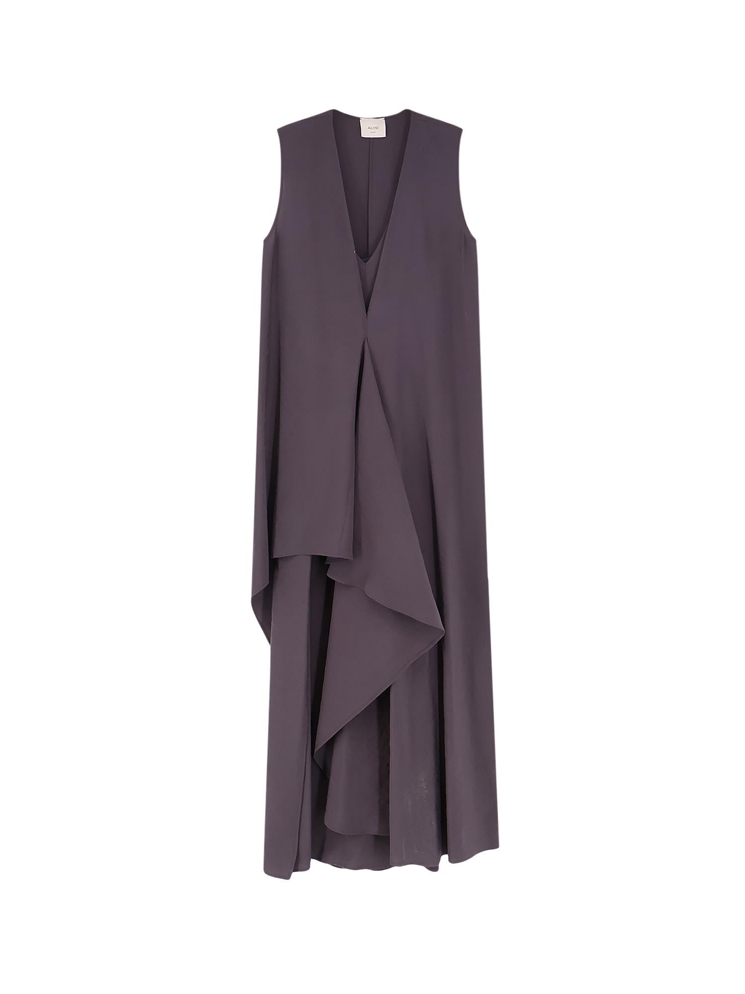 alysi peach touch long dress