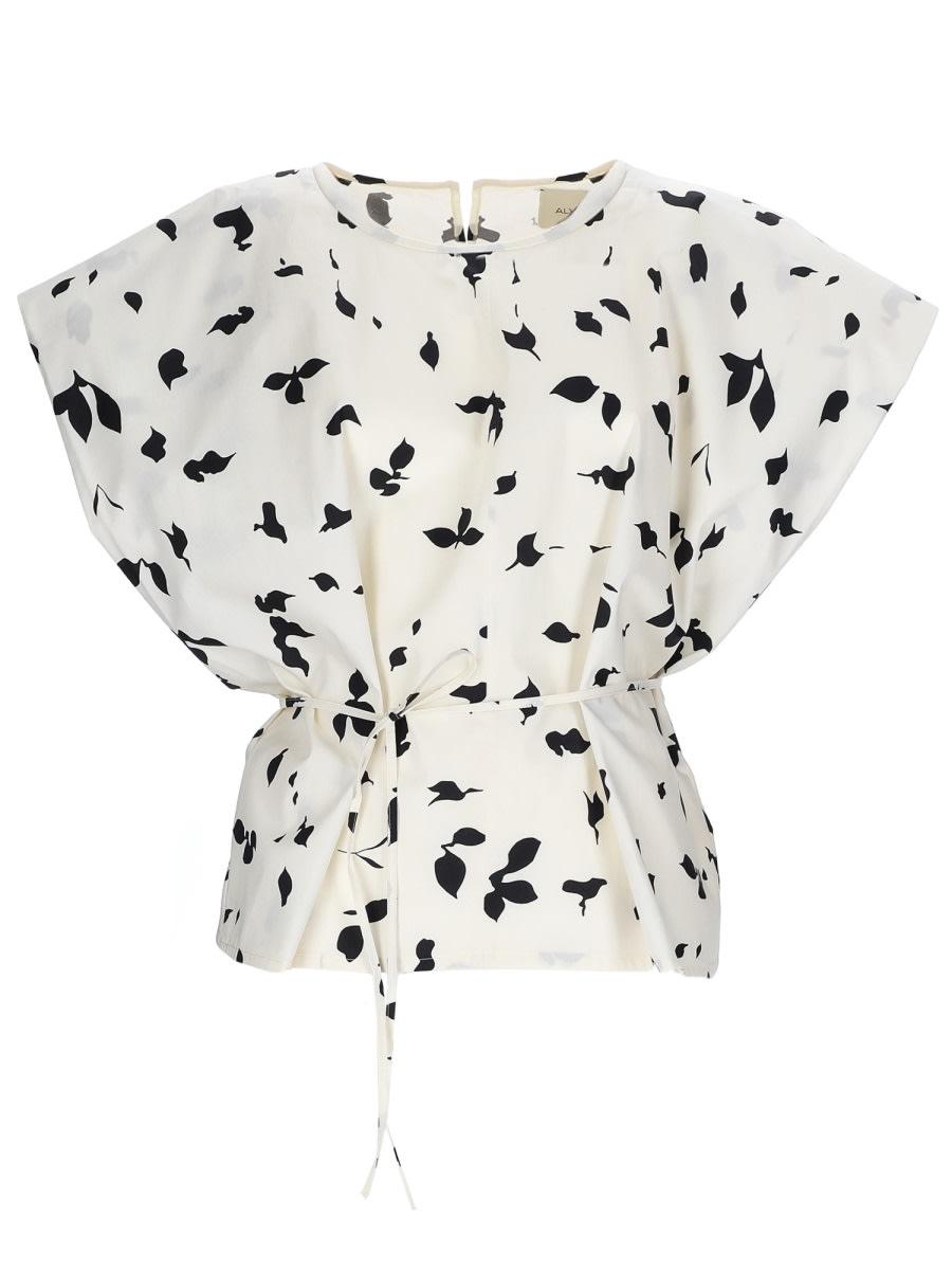 alysi sleeveless top with ribbon