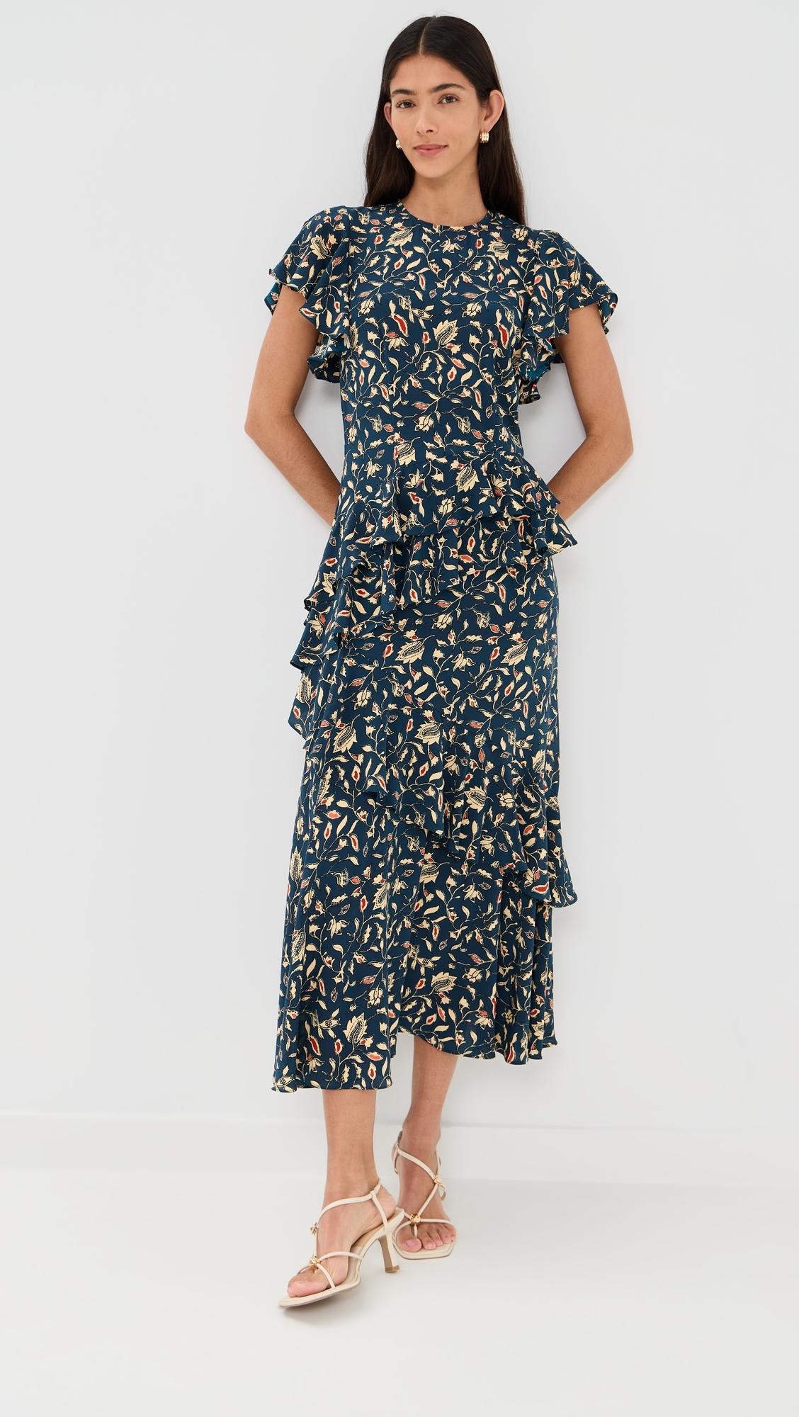 amaia silk dress