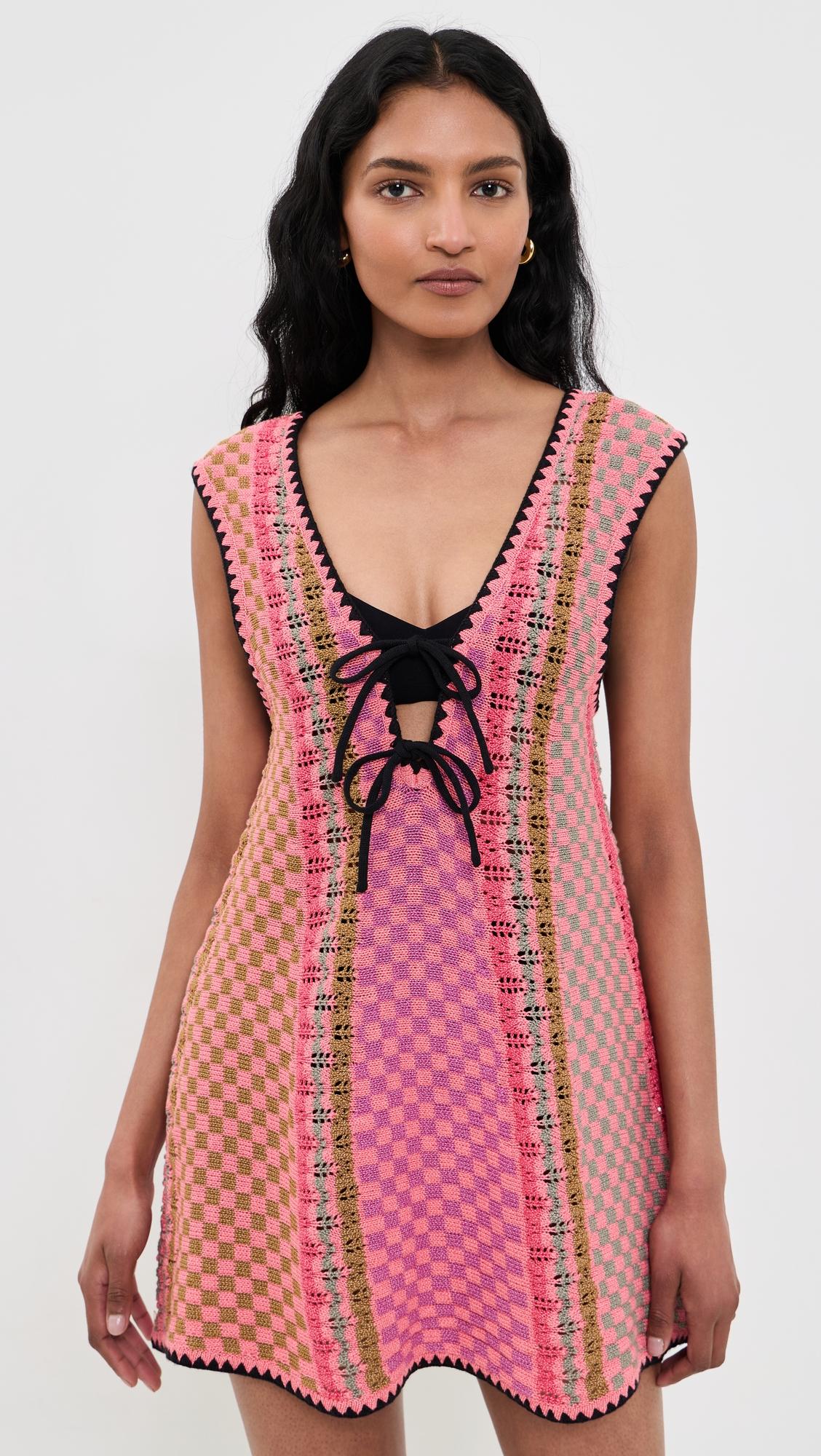 amalfi twist mini dress