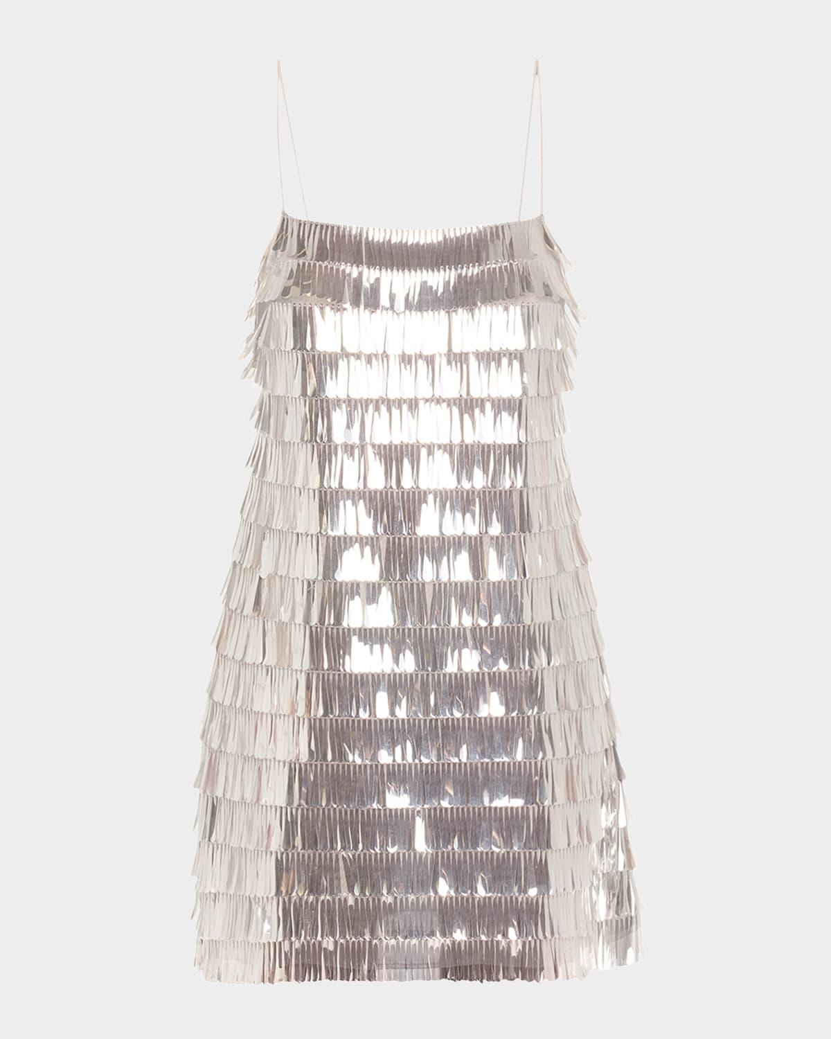 amalie sequined mini dress