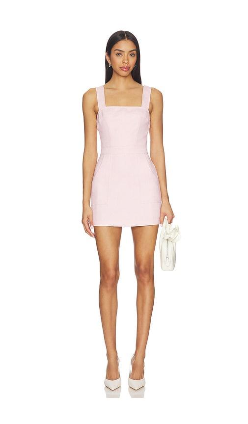 amanda uprichard ace dress in rose.