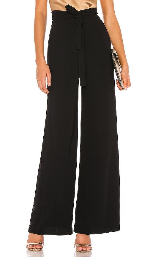 amanda uprichard ariya pant in black.
