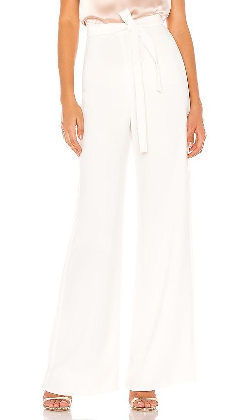 amanda uprichard ariya pant in white.