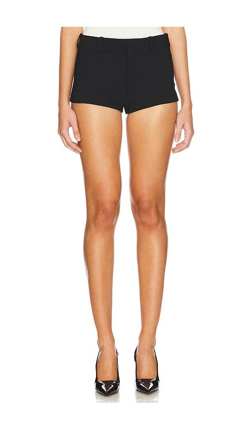 amanda uprichard caresse shorts in black.