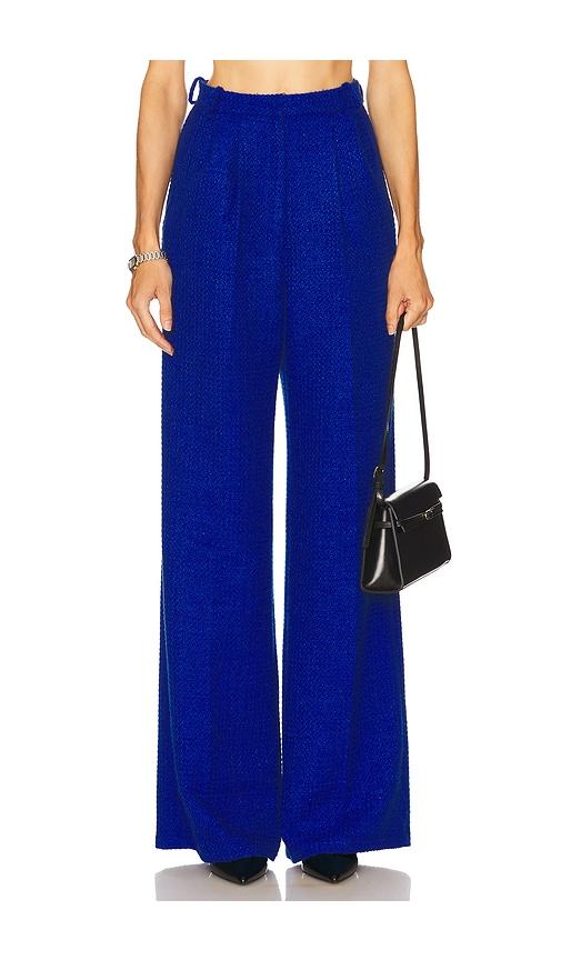 amanda uprichard jane pants in royal.
