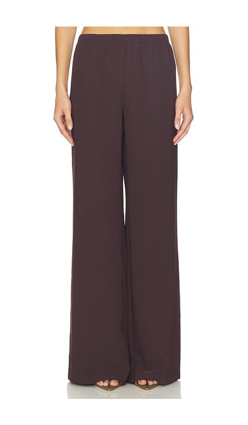 amanda uprichard mariko pants in brown.