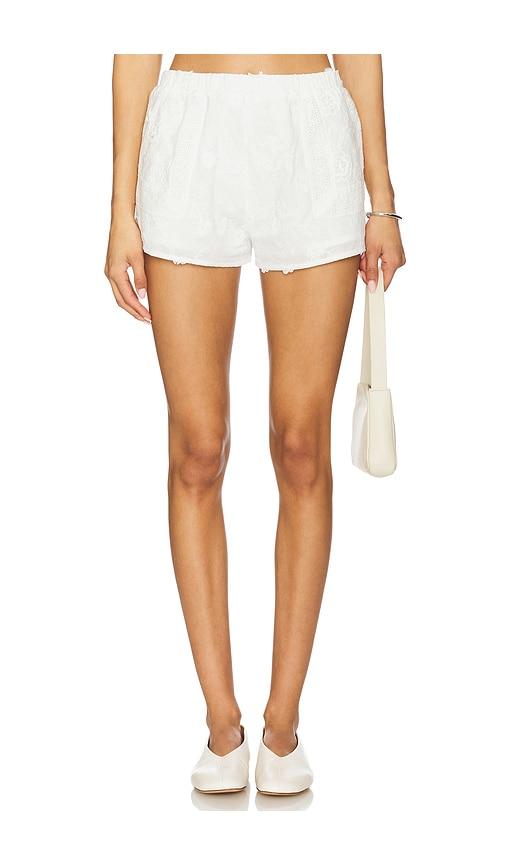 amanda uprichard norina short in white.