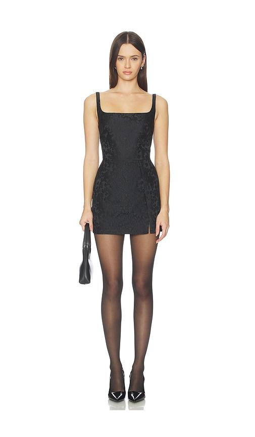 amanda uprichard rhonda romper in black.