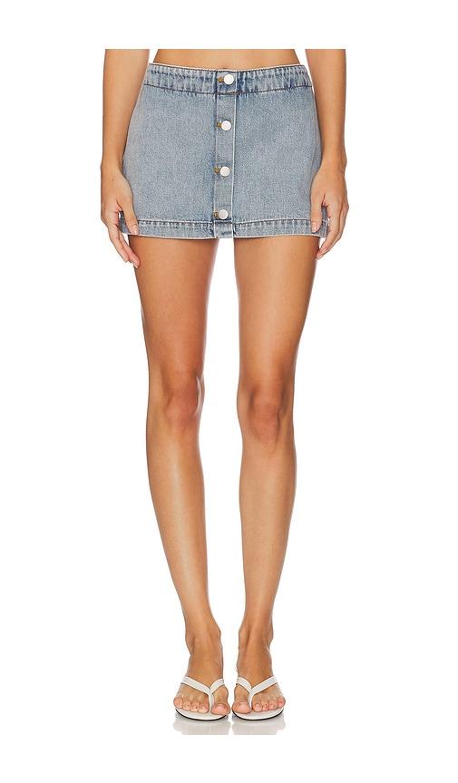 amanda uprichard scorpio skort in blue.