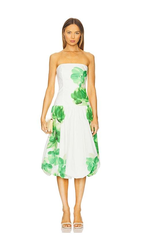 amanda uprichard tivoli dress in white.