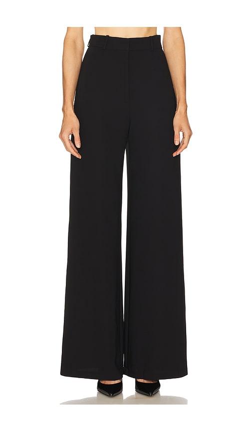 amanda uprichard tompkins pants in black.