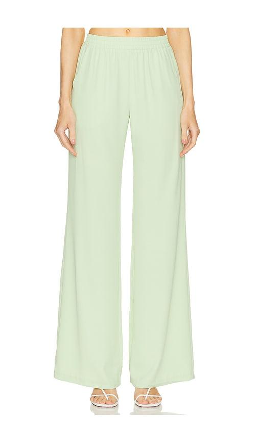 amanda uprichard vera pants in sage.