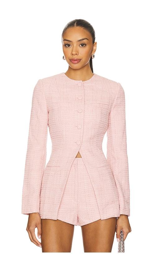 amanda uprichard x revolve berlin jacket in plush.