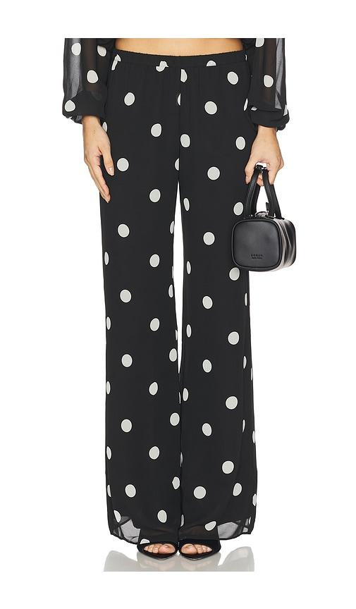amanda uprichard x revolve mariko pant in black.