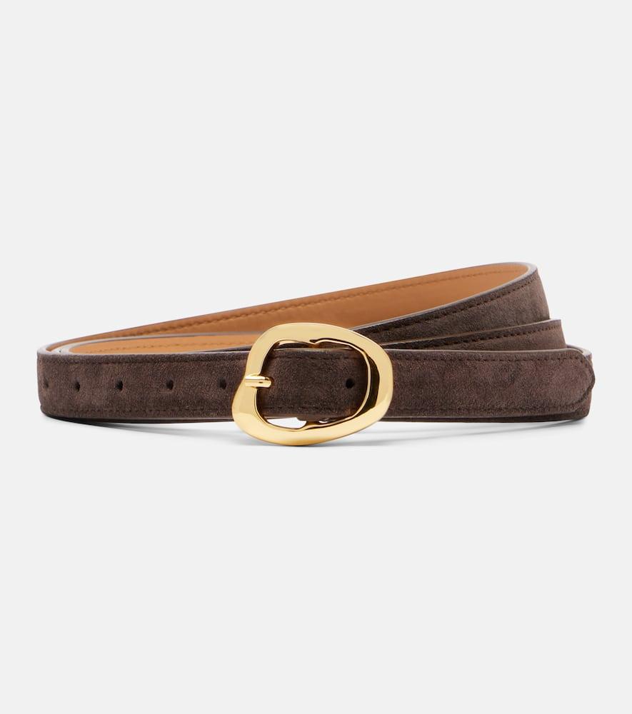 amanu rwenzori suede belt