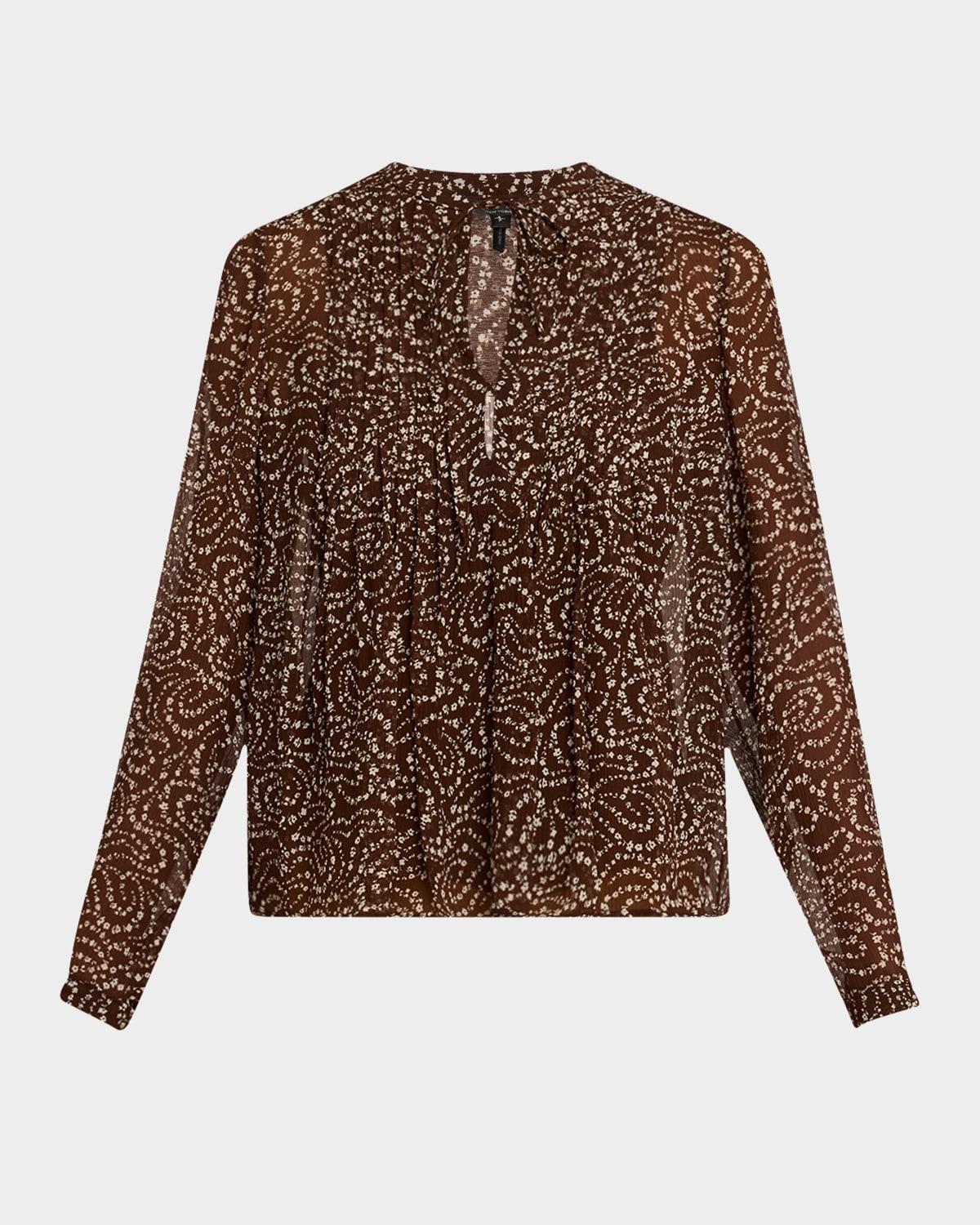 amaris floral blouse