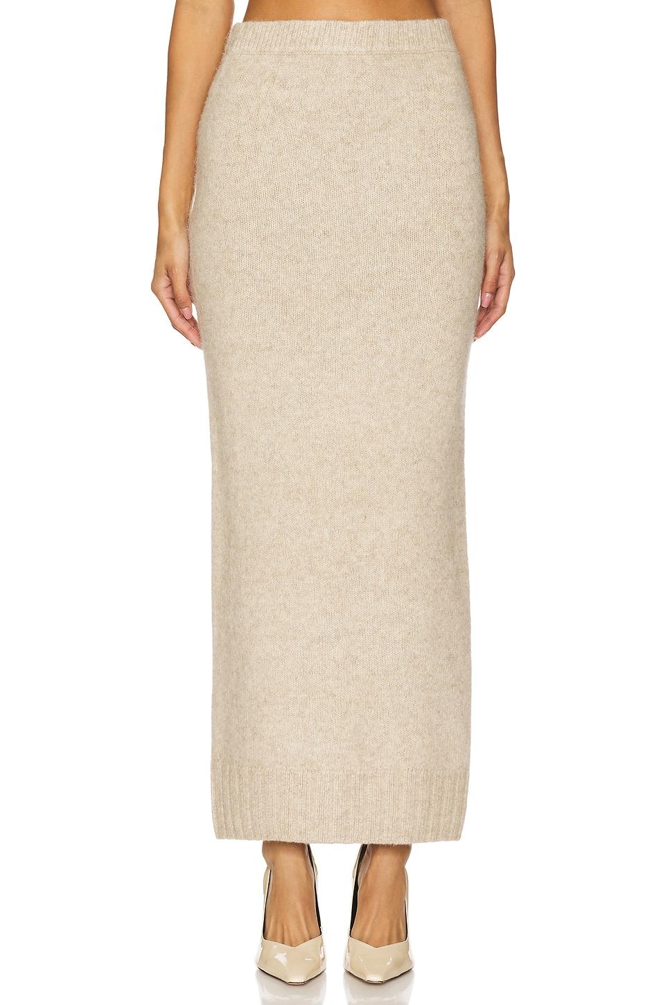 amaya knit maxi skirt