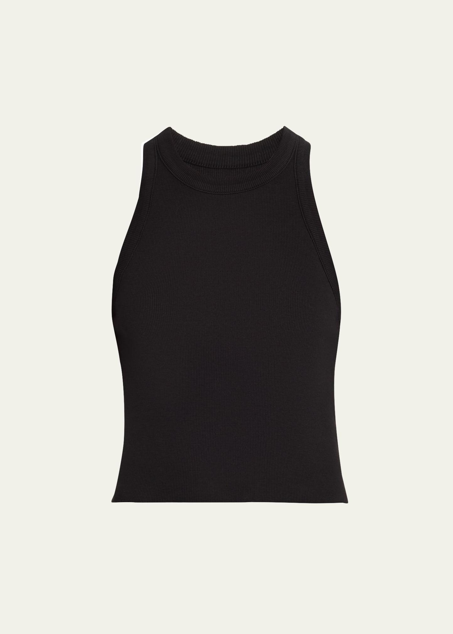 amaya rib cropped tank top