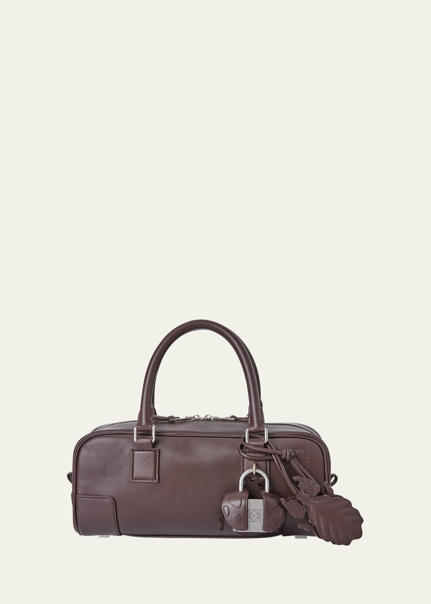 amazona 23 top-handle bag in leather