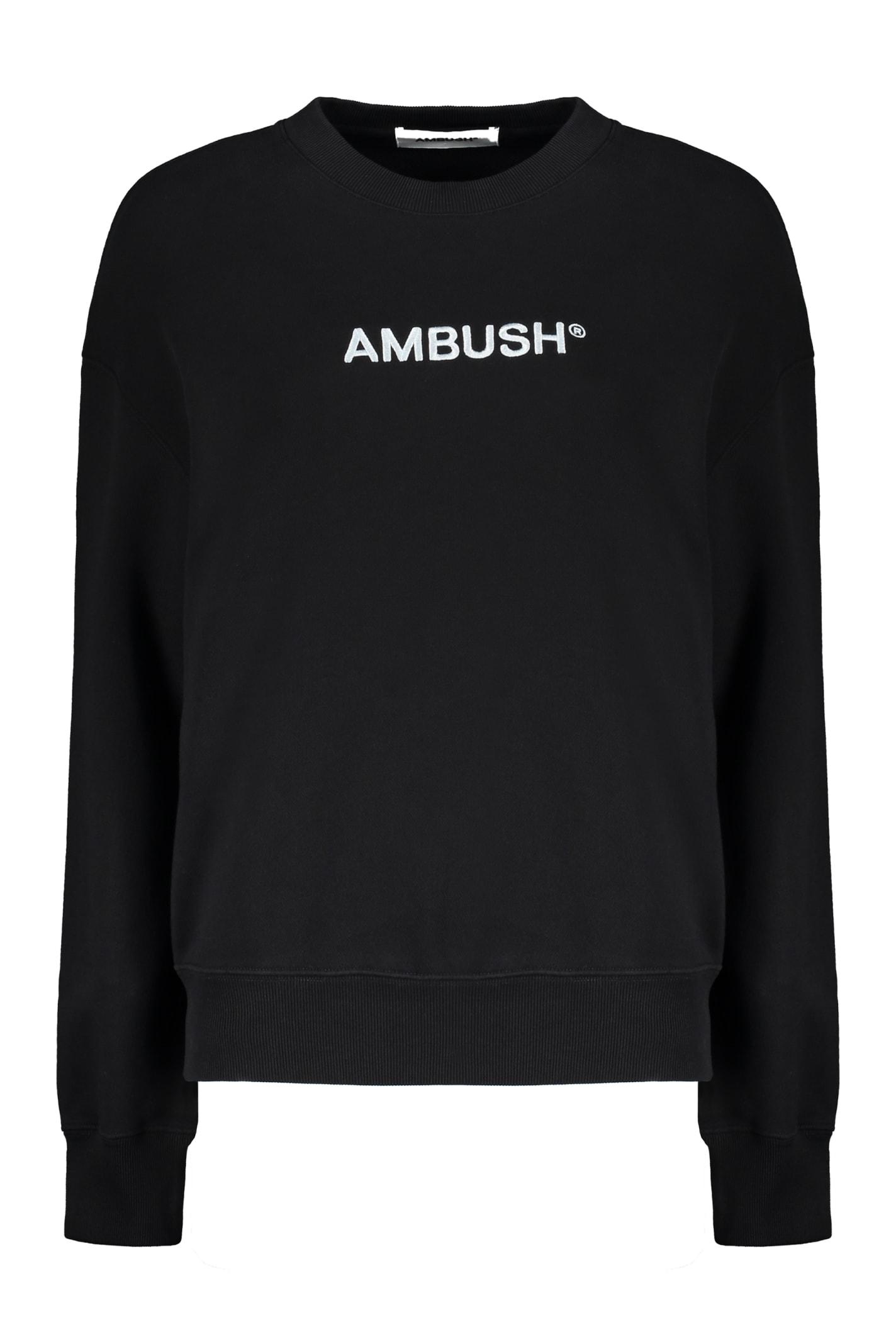 ambush logo detail cotton sweatshirt