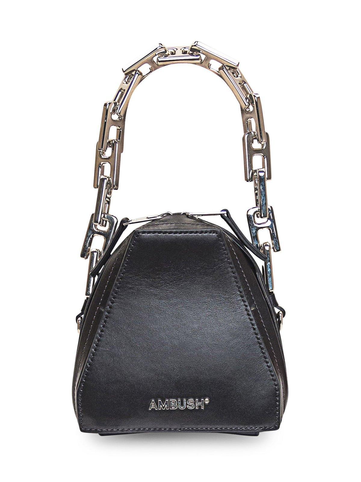 ambush tri logo plaque small crossbody bag