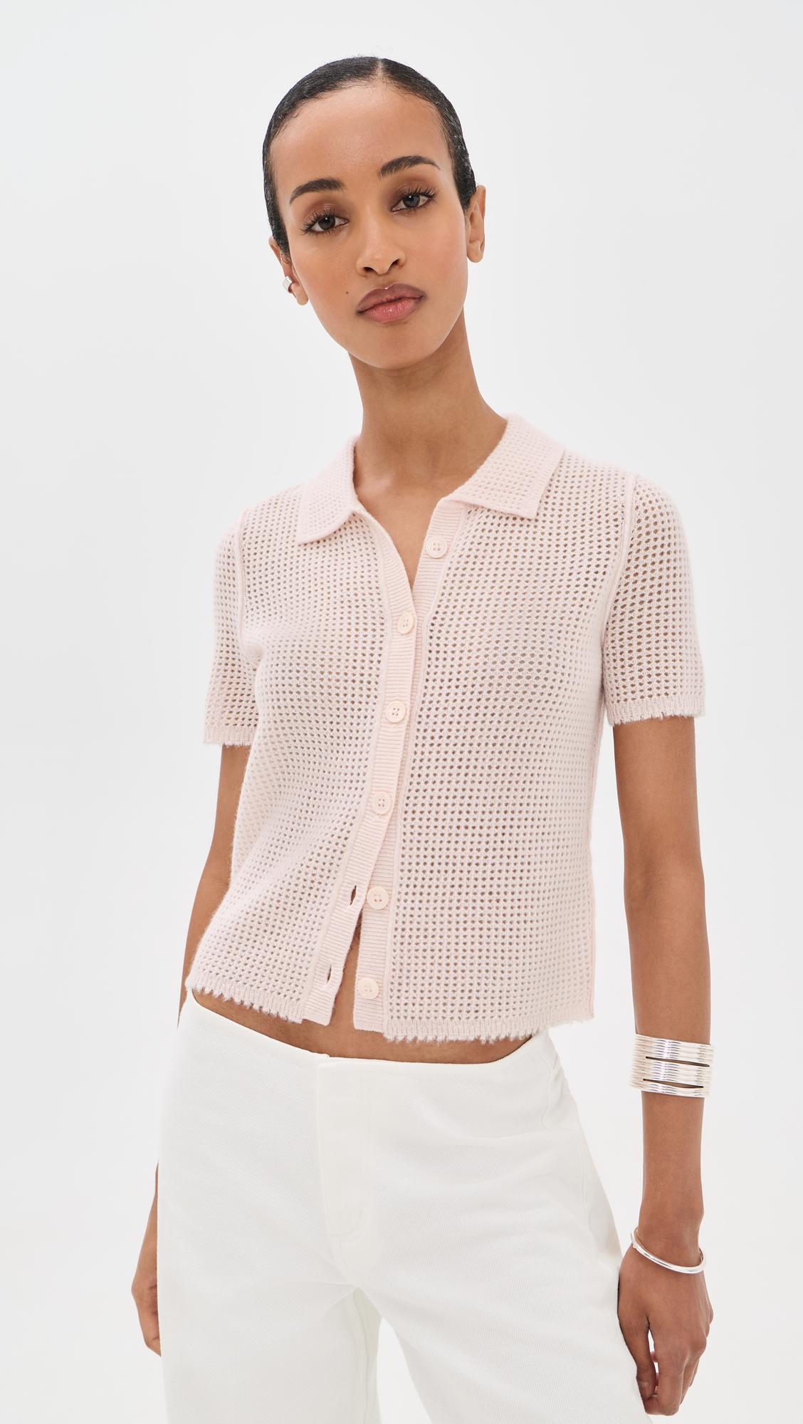 amelia cashmere polo