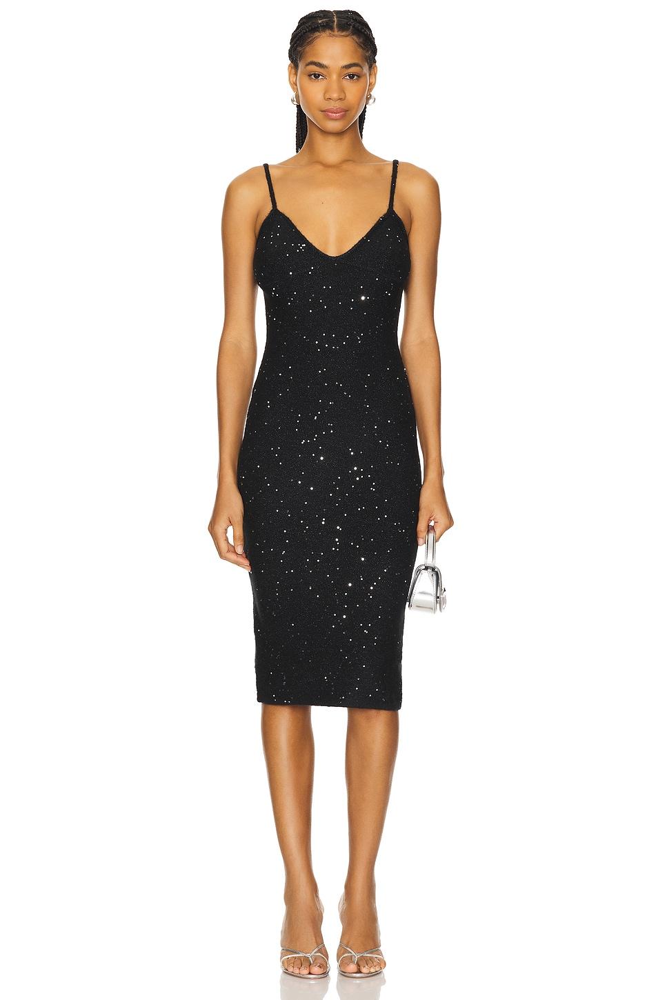 amelia sequin knit dress