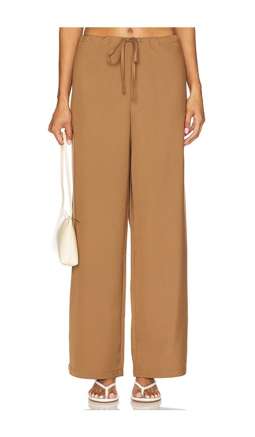 amelie teje costera pant in tan.